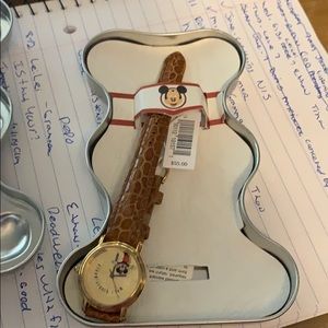 Disney Time Works Watch with Tin